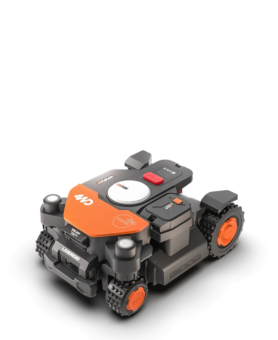 Worx Landroid Vision Cloud 4WD WR341E pour terrain pentu
