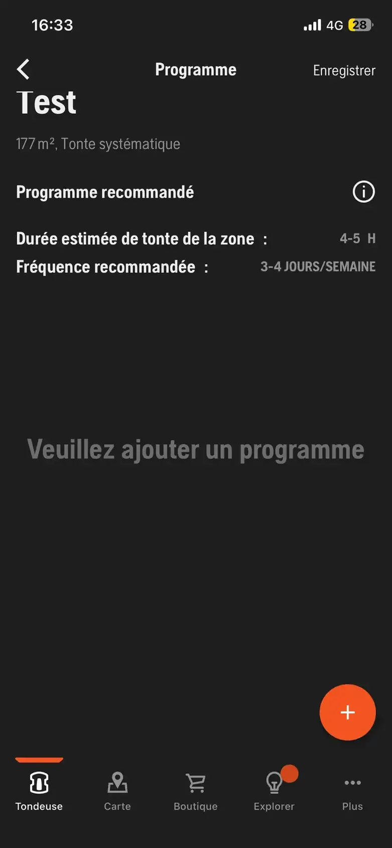 Estimation de programmation du R6V pour 177 m²