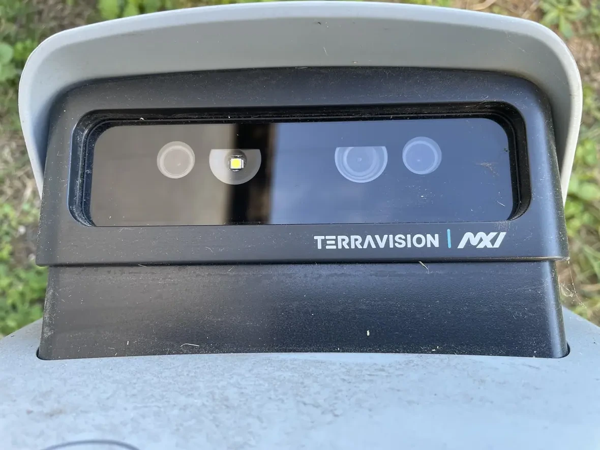 Caméras TerraVision 2.0 du TerraMow V1000